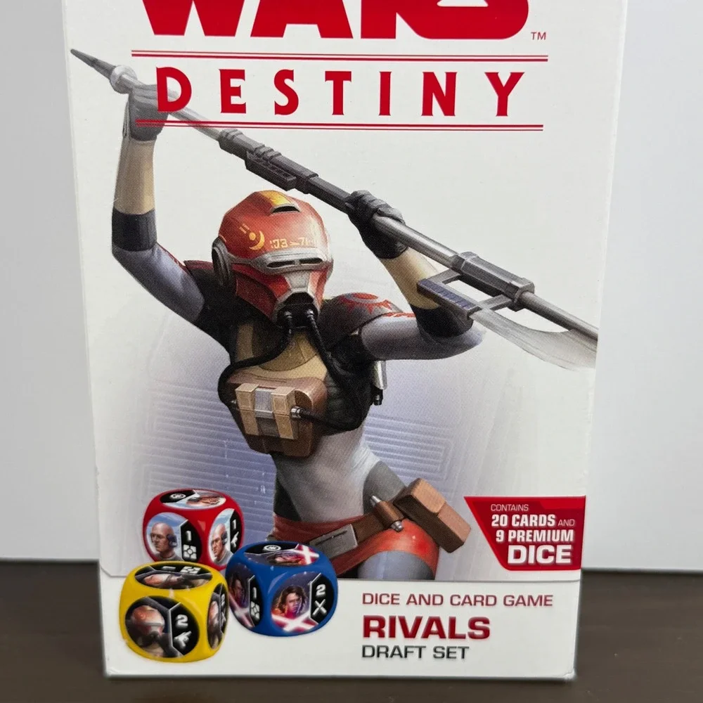 Star Wars Destiny Rivals Draft Set Dice Card Game SWD06 Fantasy Flight New
